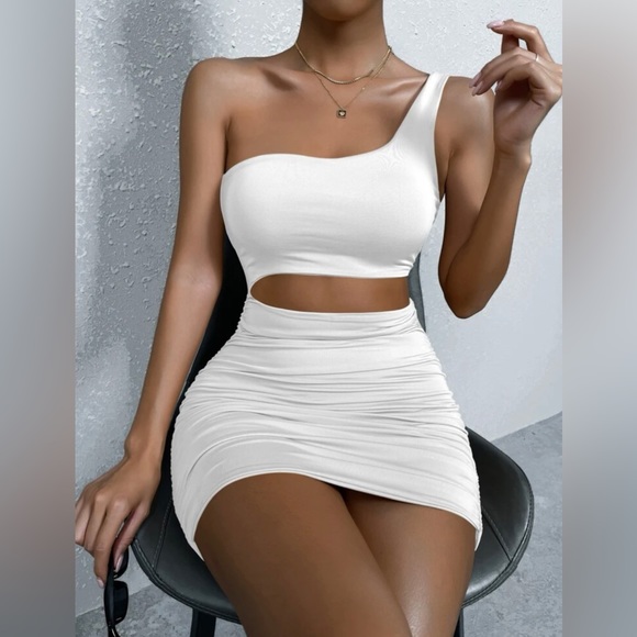 Ruched Dress - Picture 1 of 5